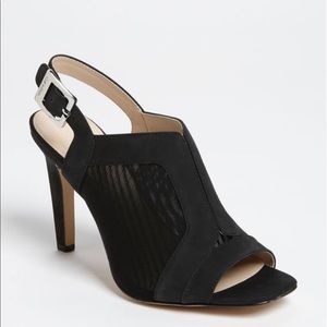 Calvin Klein Lisah’s Peep Toe Mesh Bootie Sz 6.5